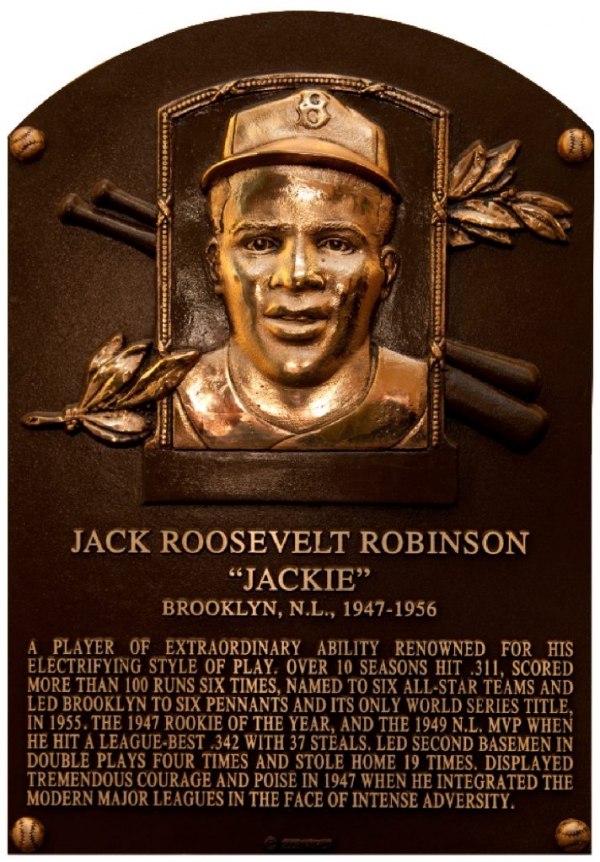 Jackie Robinson 명예의 전당(1962년) [출처: https://baseballhall.org]