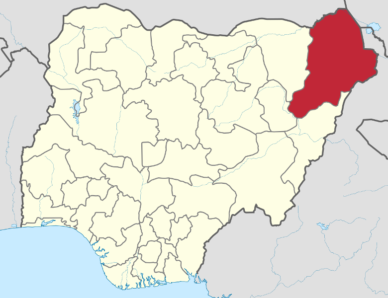 ▲나이지리아 북동부 보르노주. 무슬림 극단주의자들에 의한 기독교인 공격이 자주 발생하는 지역이다.